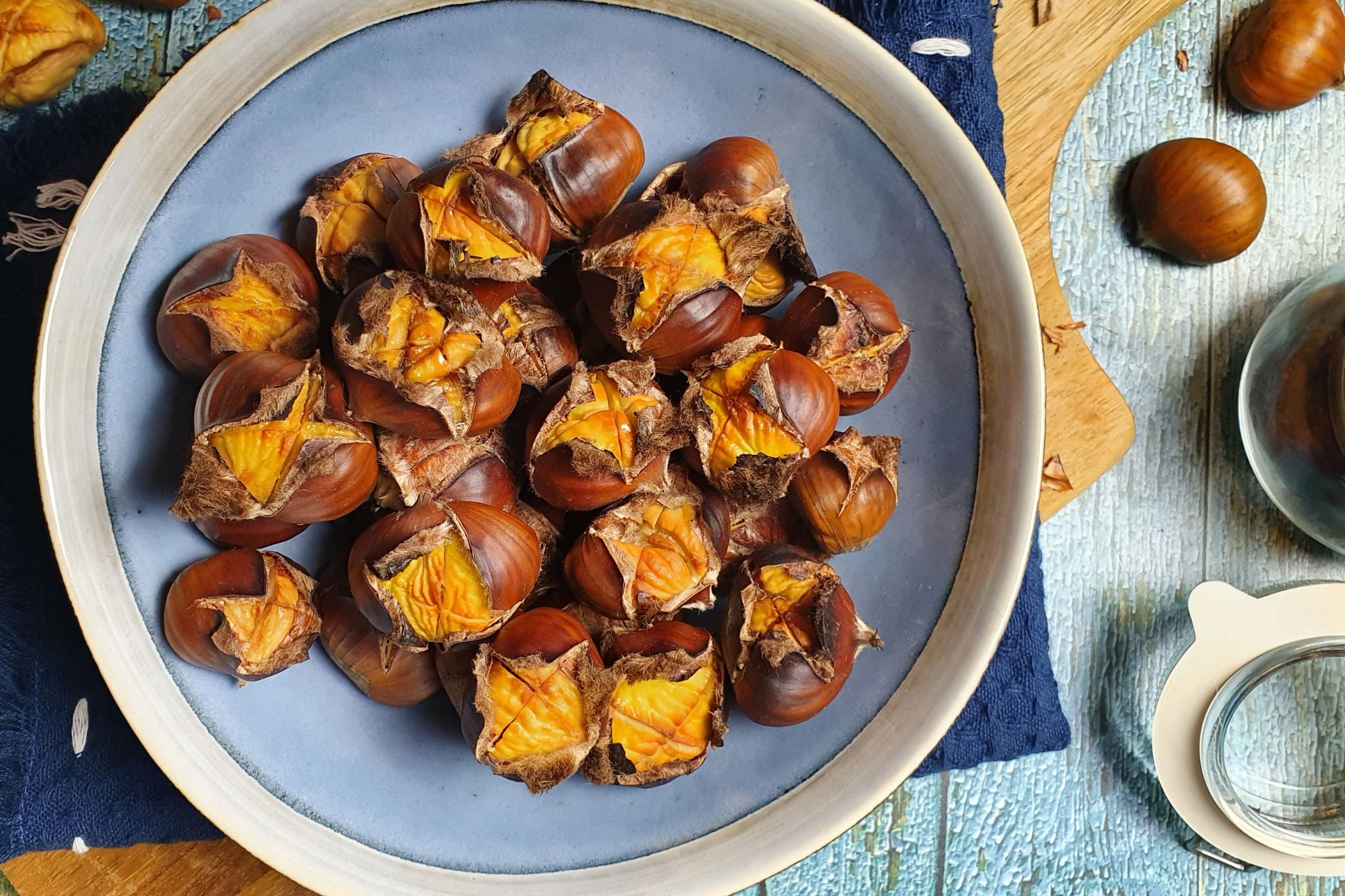 Come fare le castagne al forno